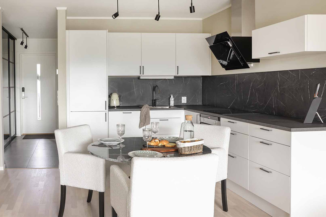 Ved hjelp av Smartpanel Kitchenboard fikk kjøkkenet et skikkelig løft