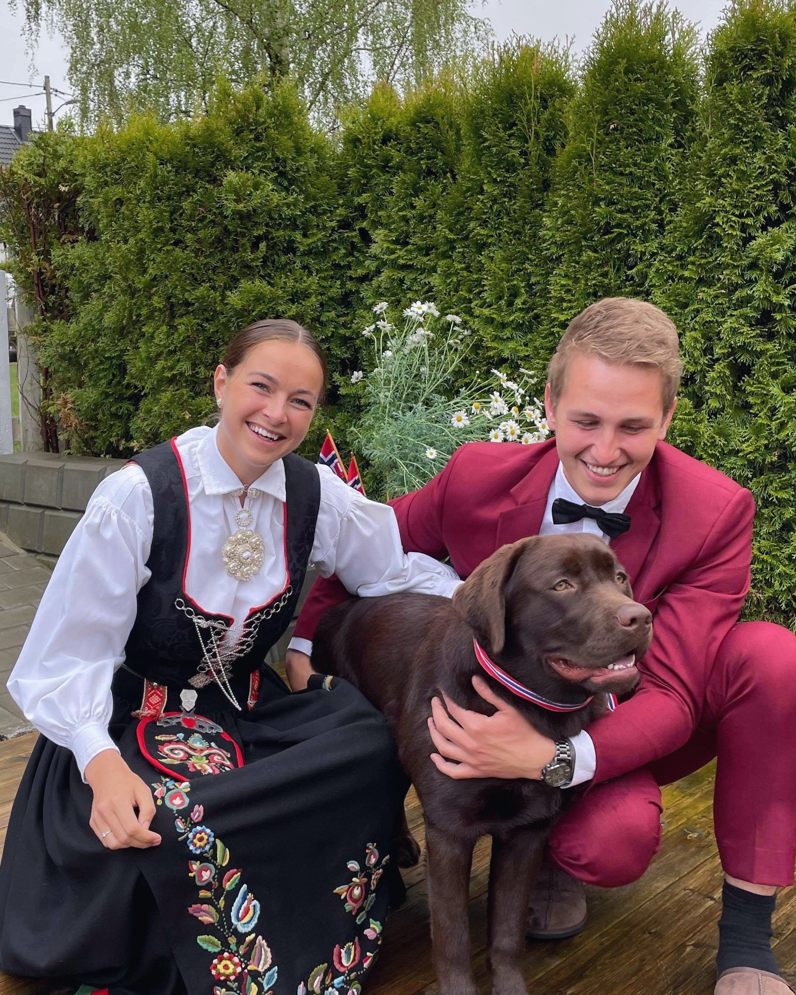 Tina og henrik, ludde