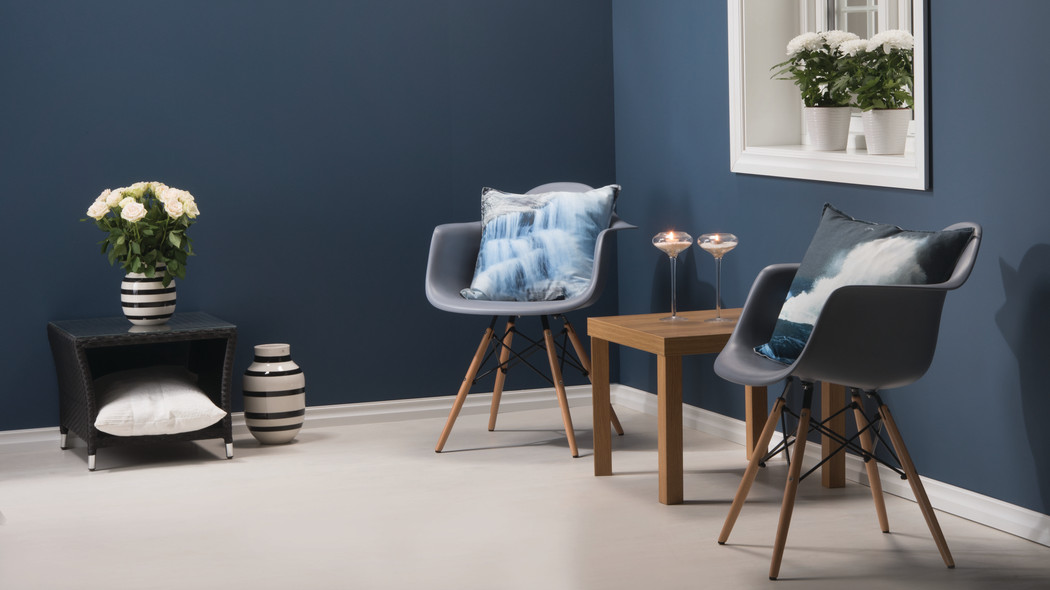 Forestia walls2paint malt nordisk hav ncs s 6020 r90b og uldal vindu